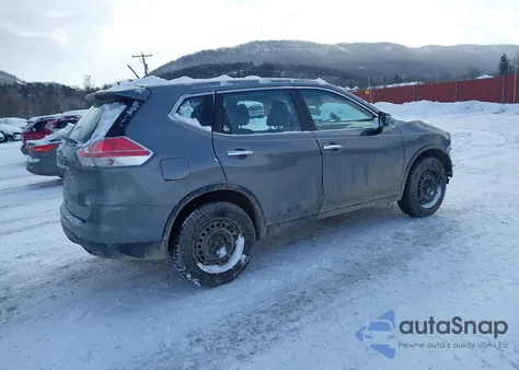 2015 Nissan Rogue S from USA, damaged, VIN KNMAT2MV4FP544644